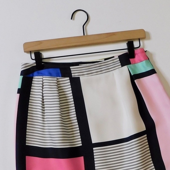 KATE SPADE Barry Pop of Color Block Stripe Colorblock Mini Colorful Size 6 - Picture 5 of 16